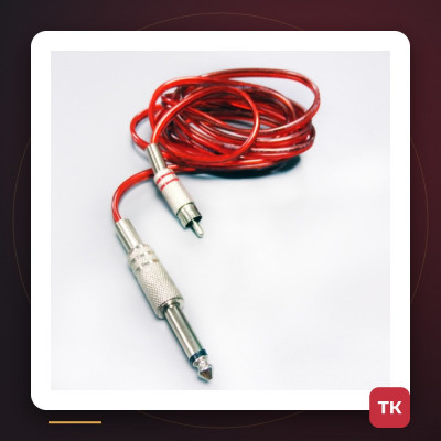 Кабель RCA — Jack 6,35 мм, 2 м
