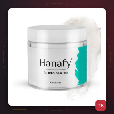 Вазелин Hanafy с ментолом для тату и ПМ, 300 мл