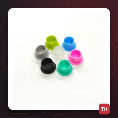 Силиконовые колпачки для краски 13 мм, 100 шт